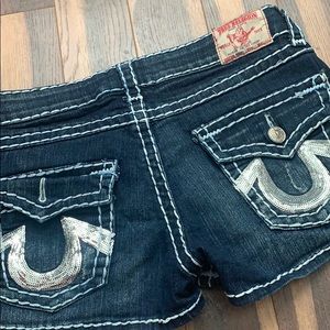 True Religion Size 31 Jean Shorts